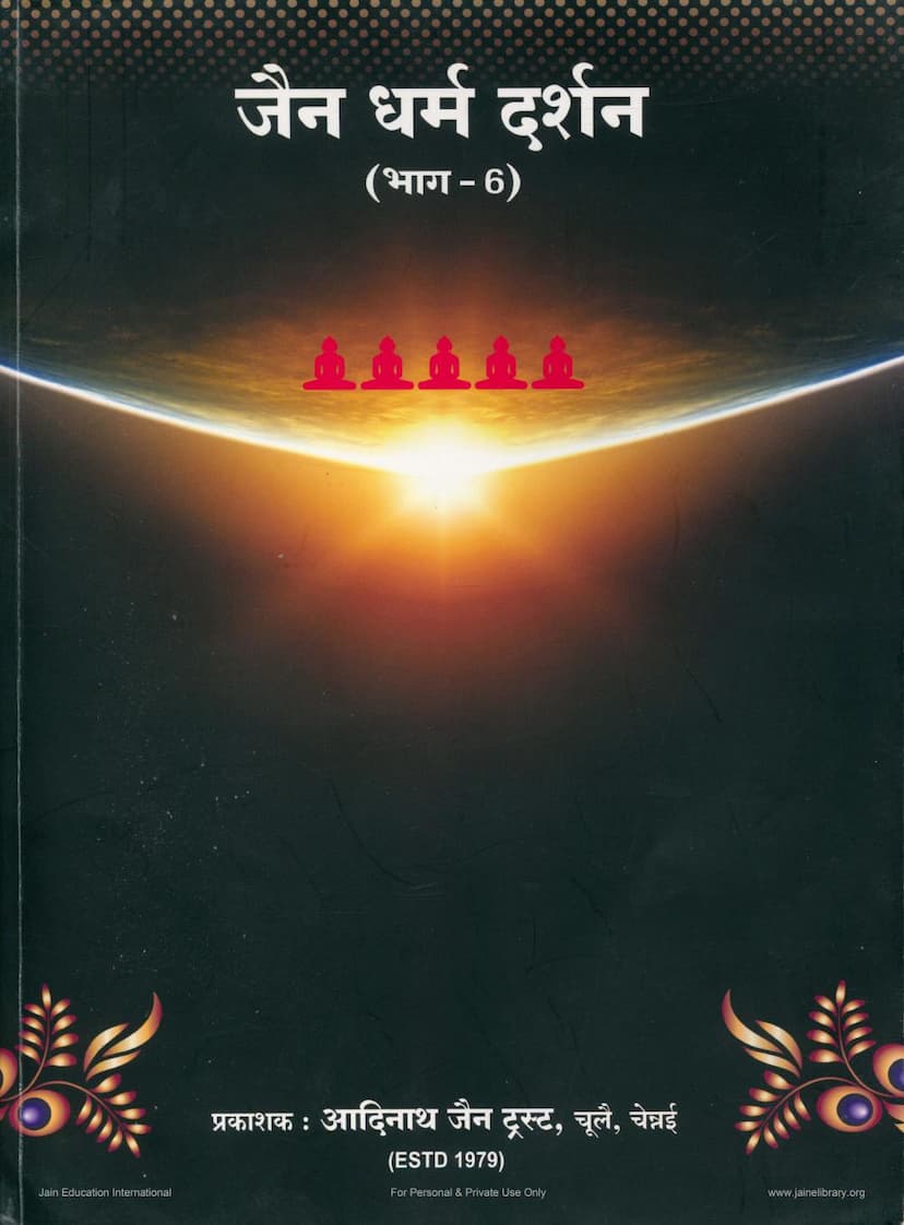 First page of Jain Dharm Darshan Part 06