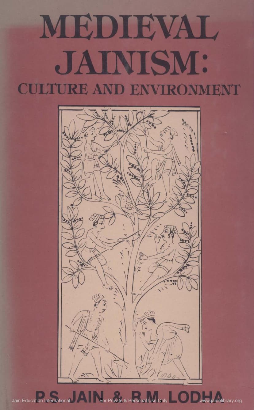 First page of Medieval Jainism