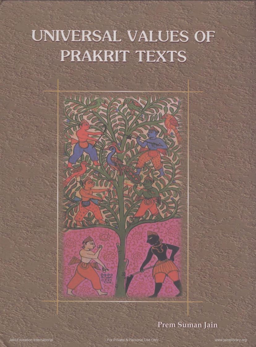 First page of Universal Values Of Prakrit Texts