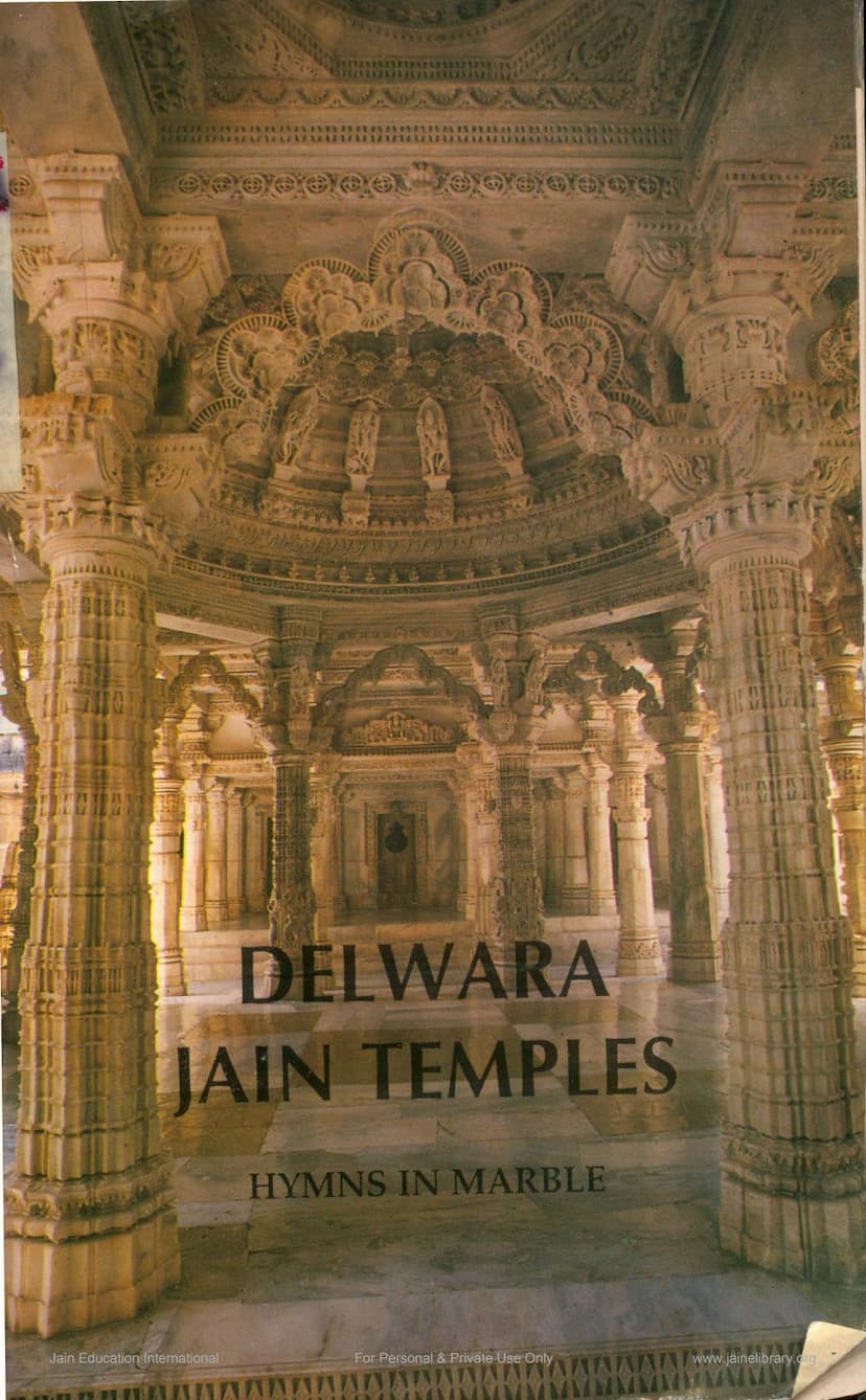 First page of Delwara Jain Temples