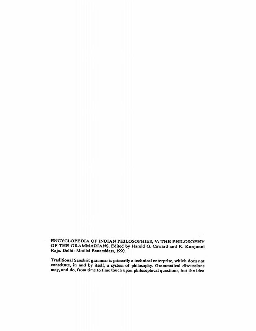 First page of Book Review Encyclopedia Of Indian Philosophies