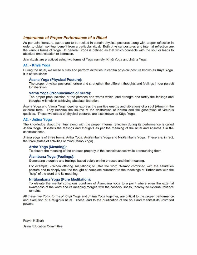 First page of Importance Of Proper Performance Of A Ritual