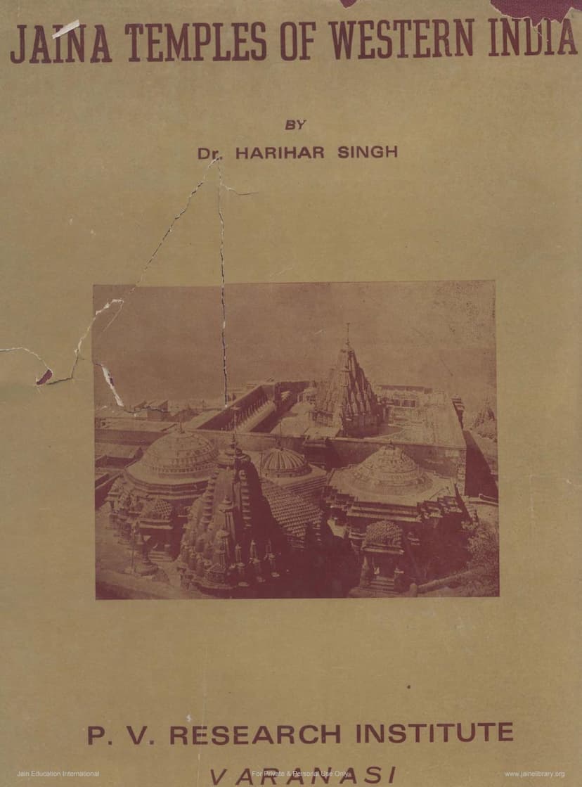 First page of Jaina Temples Of Western India