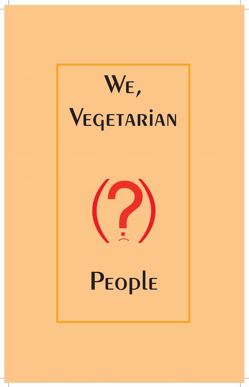 First page of We Vegeterian People