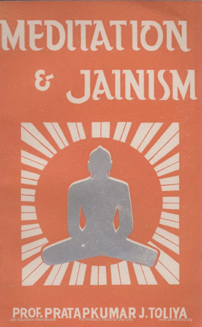 First page of Meditation And Jainism
