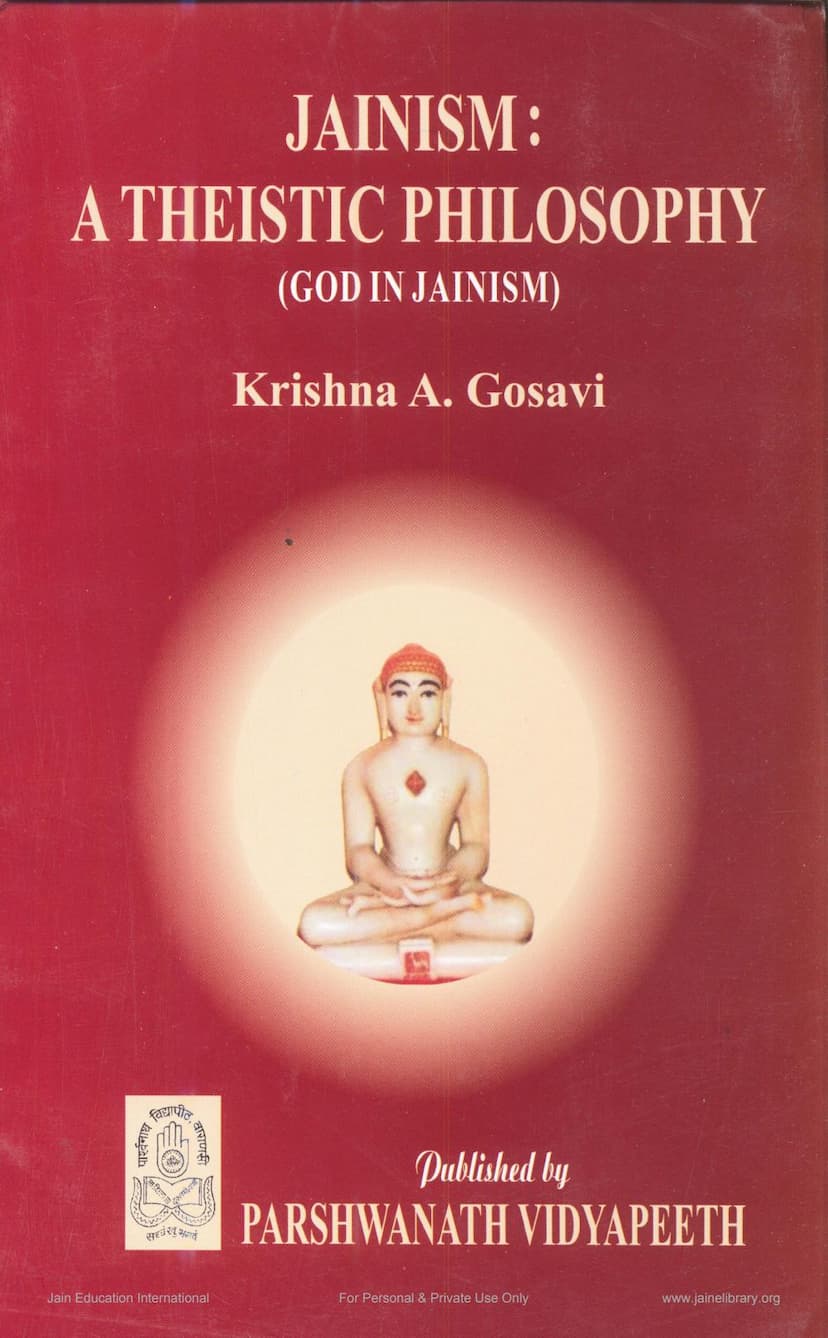 First page of Jainism A Theistic Philosophy