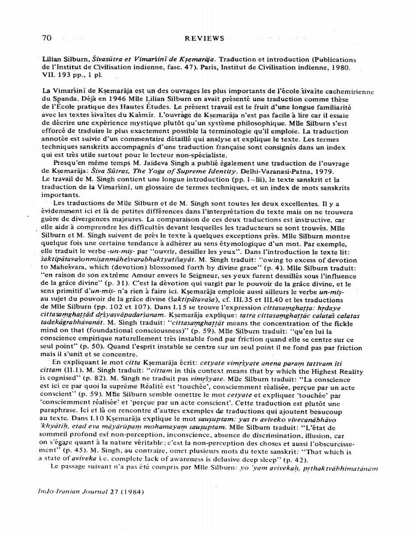 First page of Book Reviews