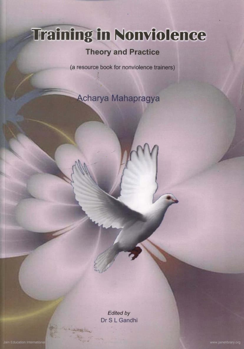 First page of Training In Nonviolence