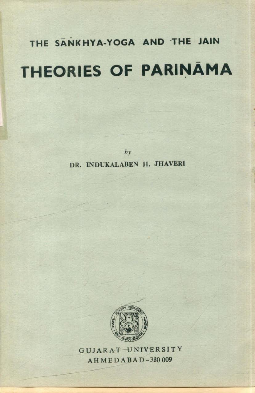 First page of Theories Of Parinama