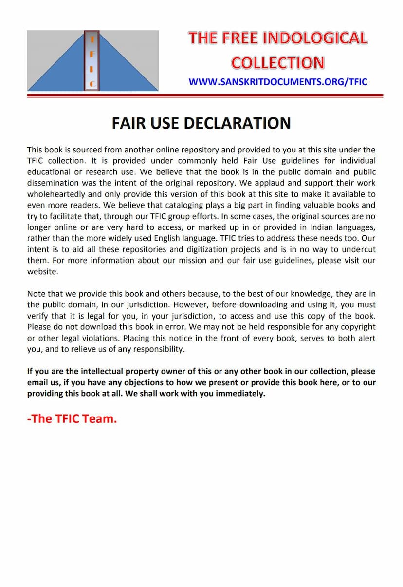 First page of Practice Of Karma Yoga