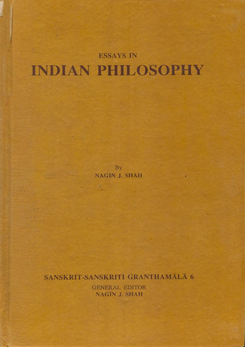 First page of Indian Philosophy
