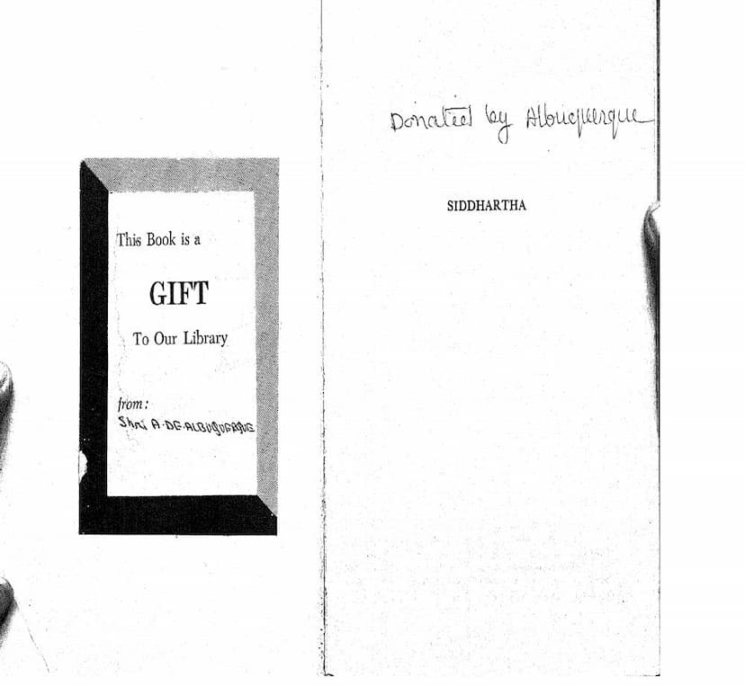 First page of Siddhartha