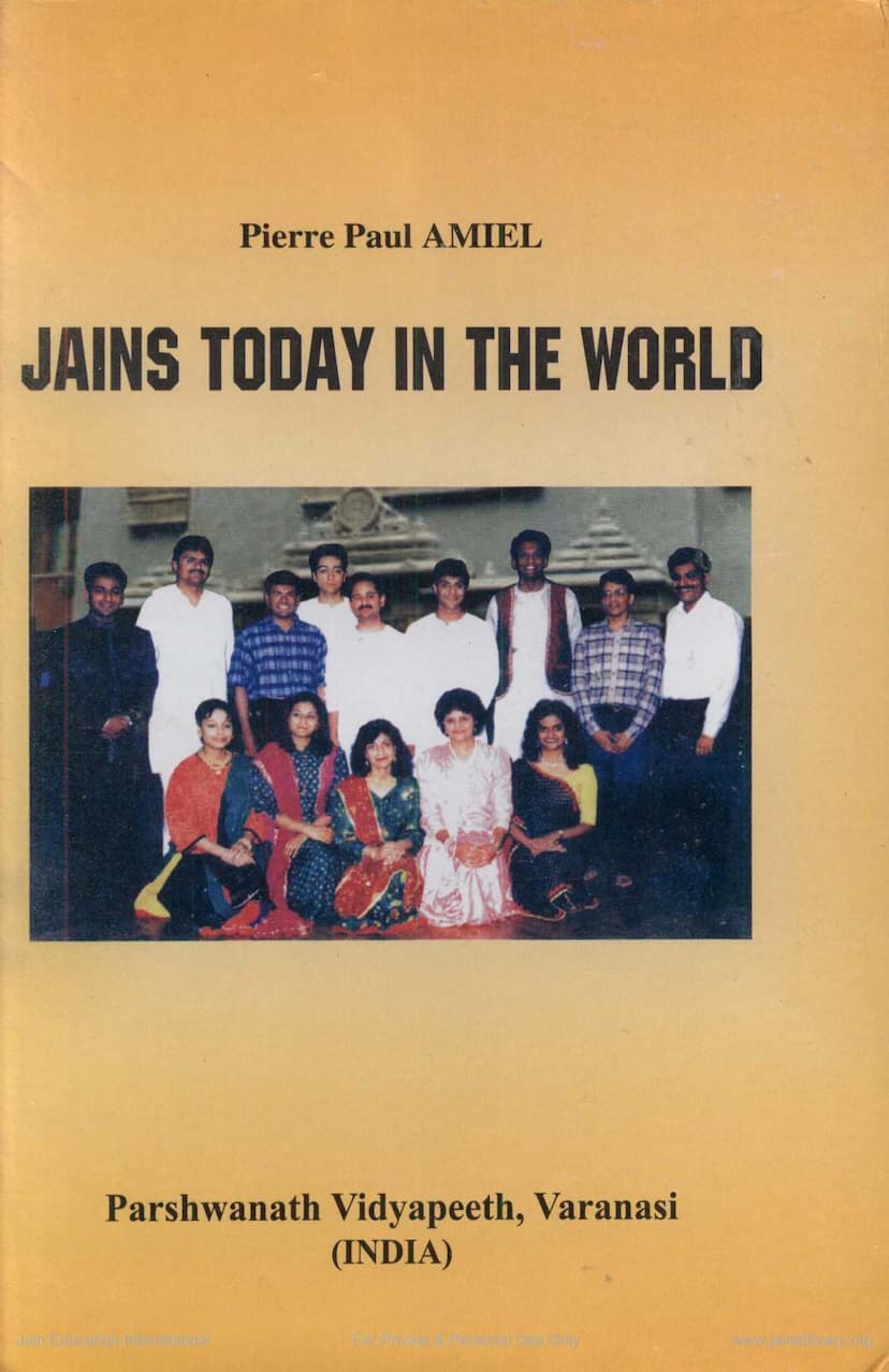 First page of Jains Today In World