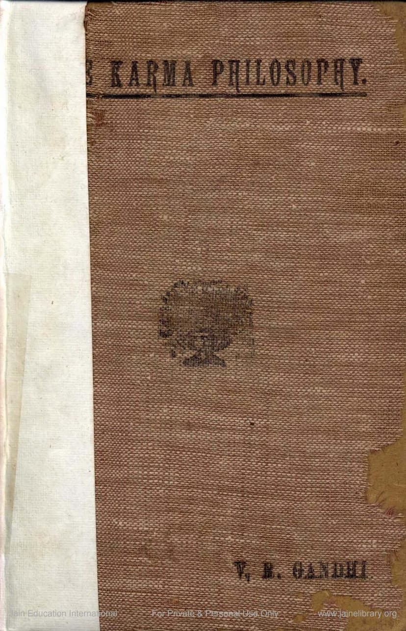 First page of Karma Philosophy