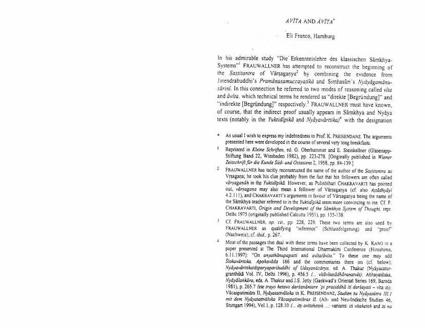 First page of Avita And Avita