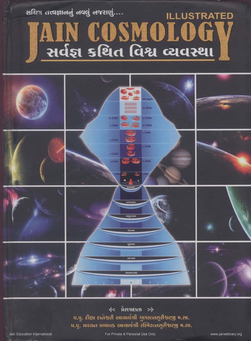 First page of Jain Cosmology Sarvagna Kathit Vishva Vyavastha