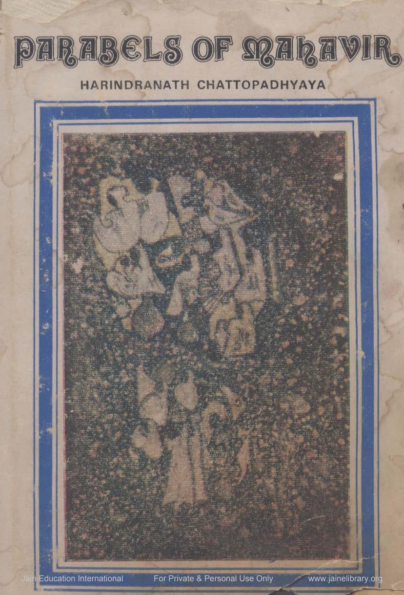 First page of Parabels Of Mahavir