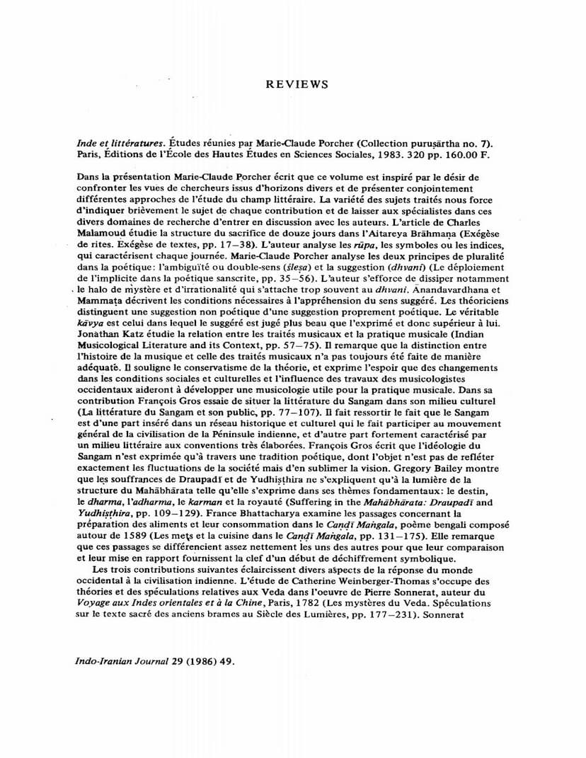 First page of Reviews Of Diffeent Books