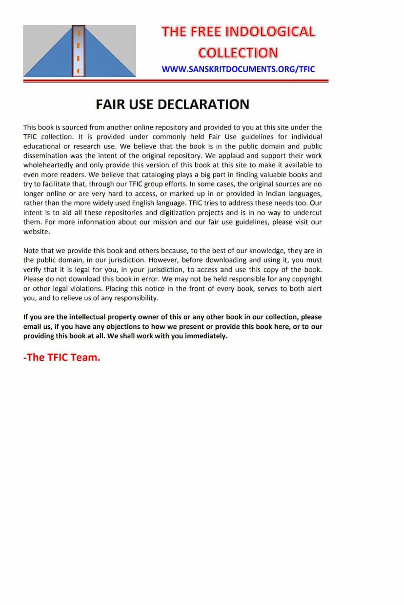 First page of Lord Mahavira And His Times