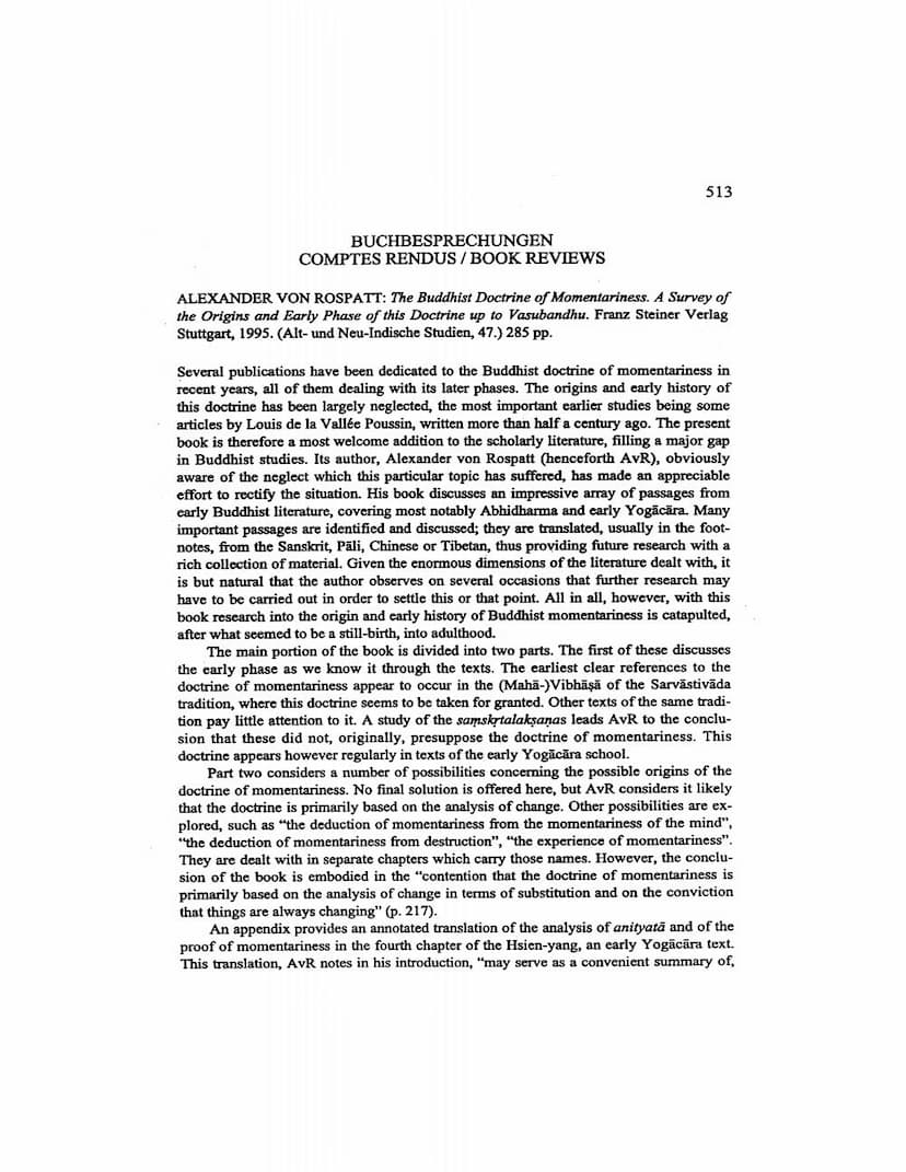 First page of Buchbesprechungen Comptes Rendus Book Reviews