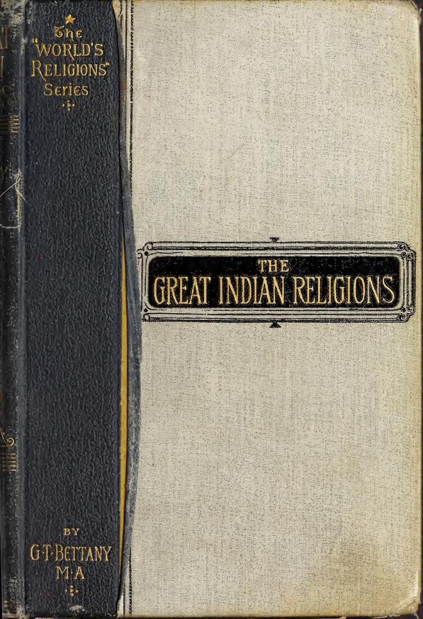 First page of Great Indian Religion