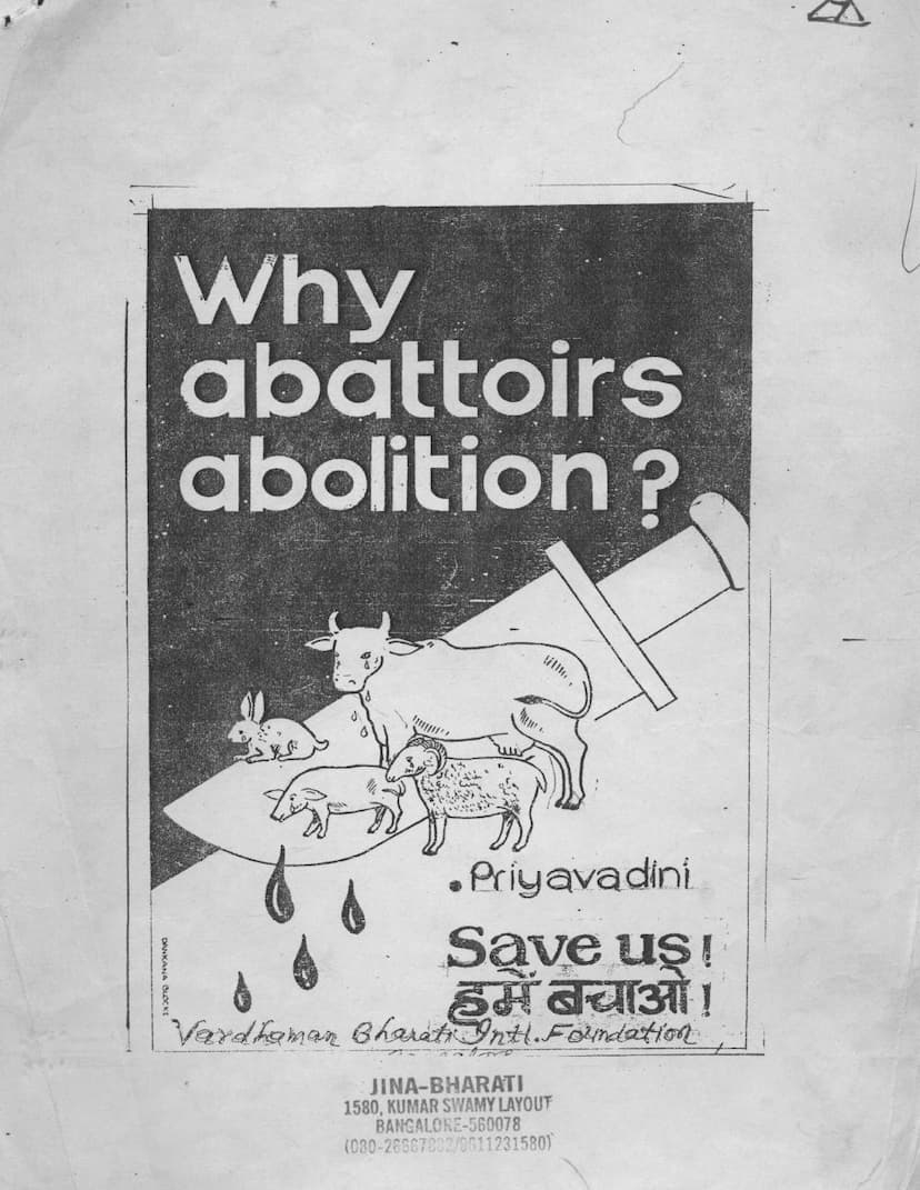 First page of Why Abattoirs Abolition