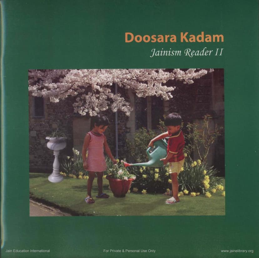 First page of Jainism Reader II Doosara Kadam