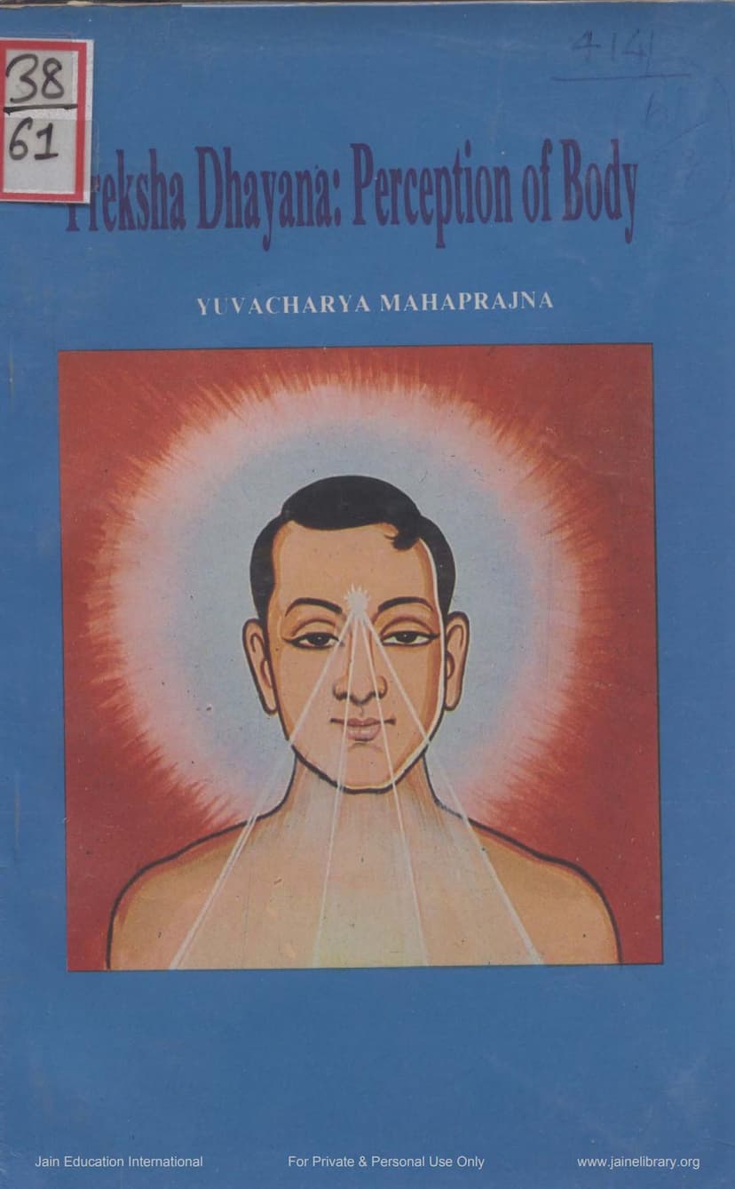 First page of Preksha Dhyana Perception Of Body