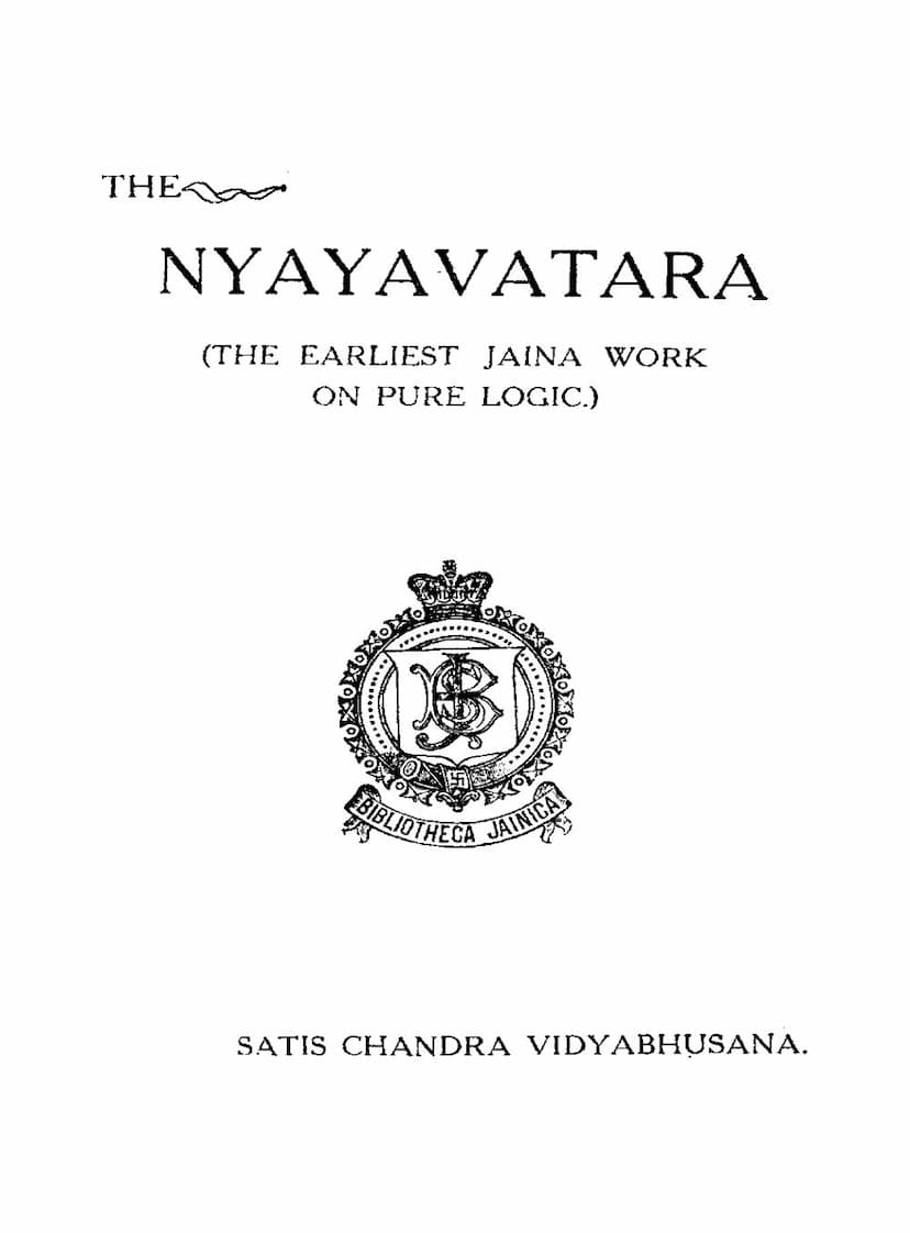 First page of Nyayavatara