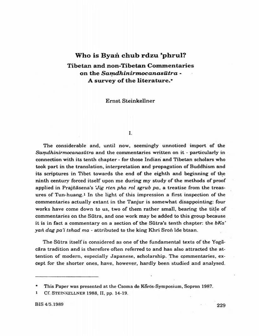 First page of Who Is Byan Chub Rdzu Phrul