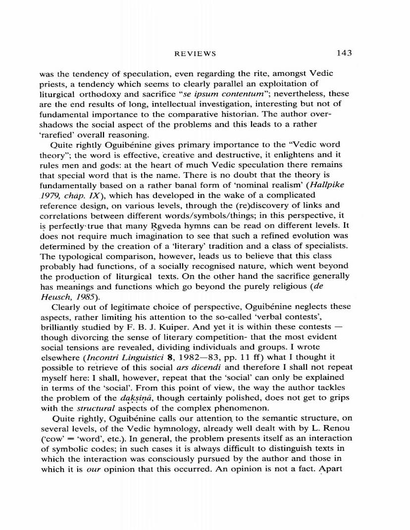 First page of Book Reviews