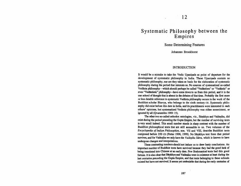 First page of Systematic Philosophy Between The Empires