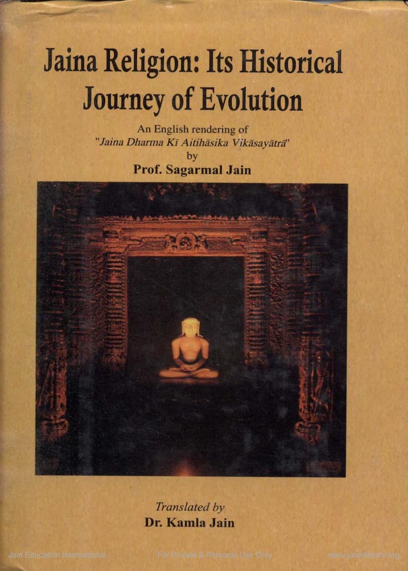 First page of Jaina Religion Historical Journey Of Evolution