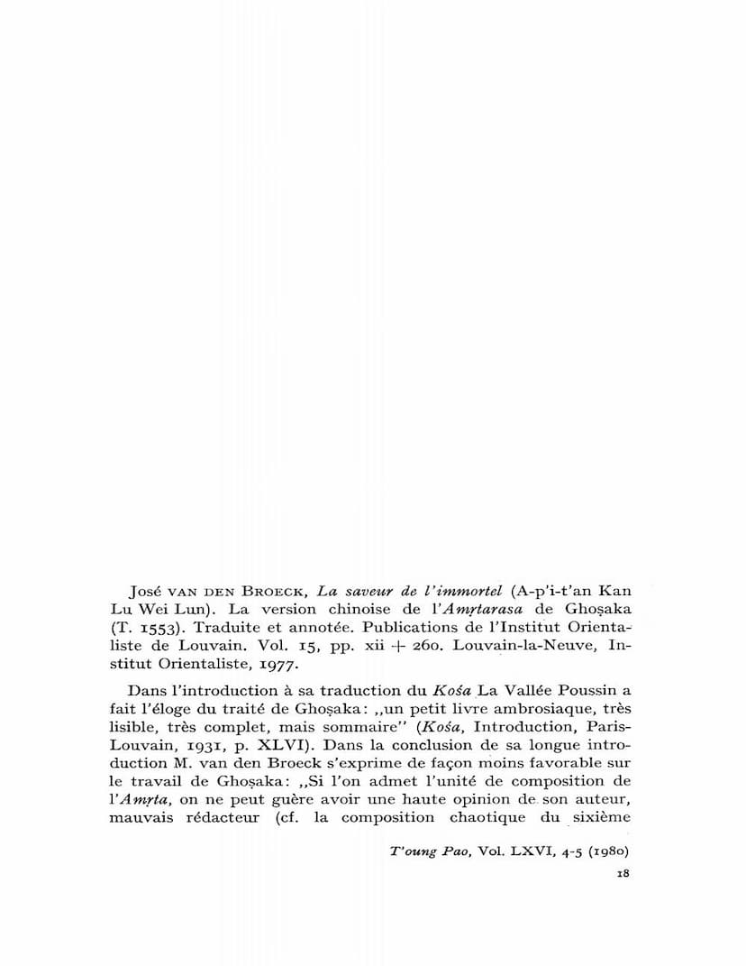 First page of Bibliographie