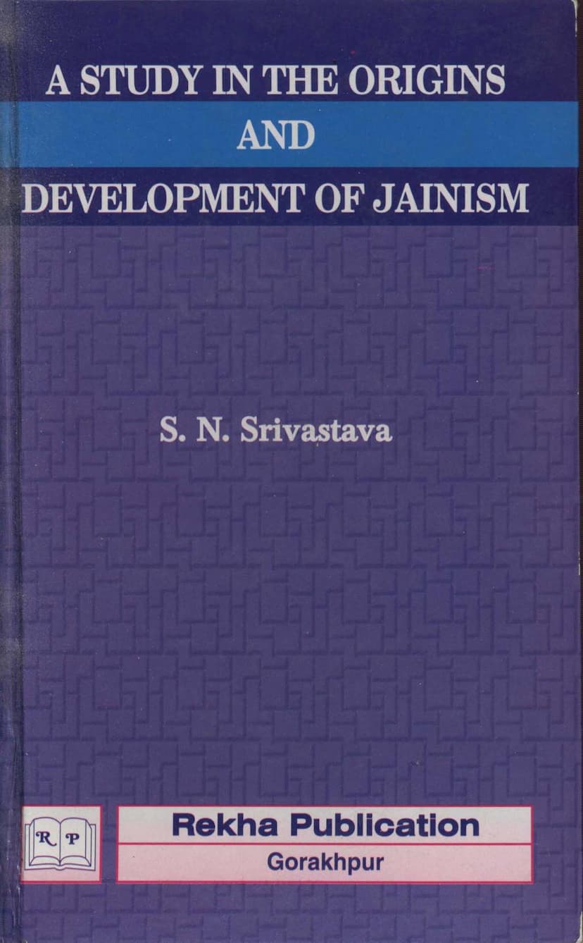 First page of Study In The Origins And Development Of Jainism