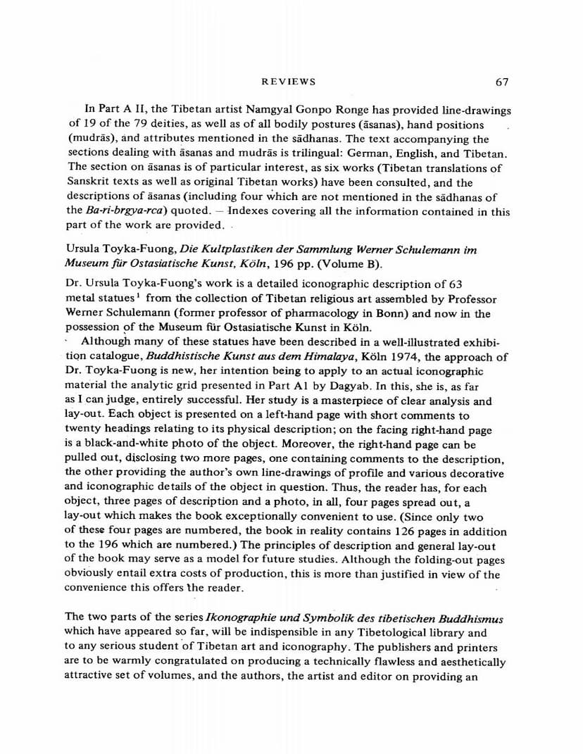 First page of Book Reviews