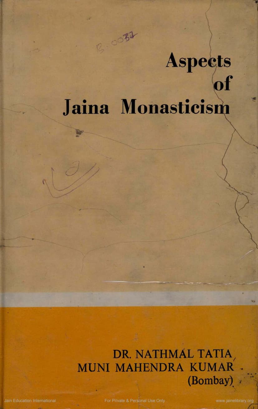 First page of Aspects Of Jaina Monasticism
