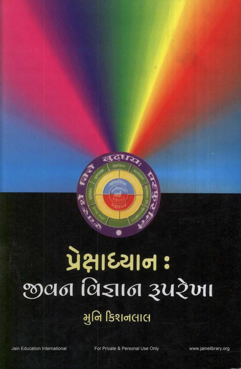 First page of Prekshadhyana Jivan Vigyana Ruprekha