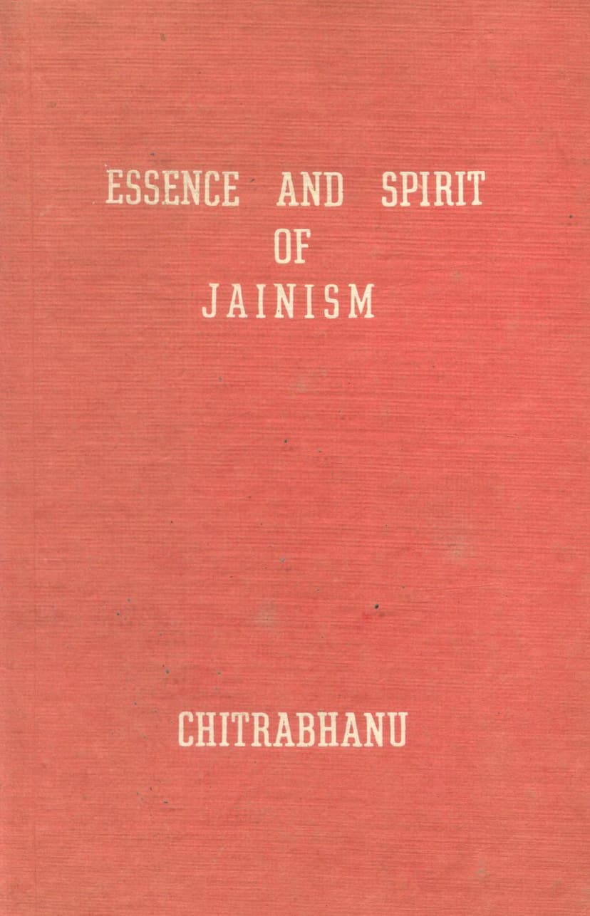 First page of Essence And Spirit Of Jainism
