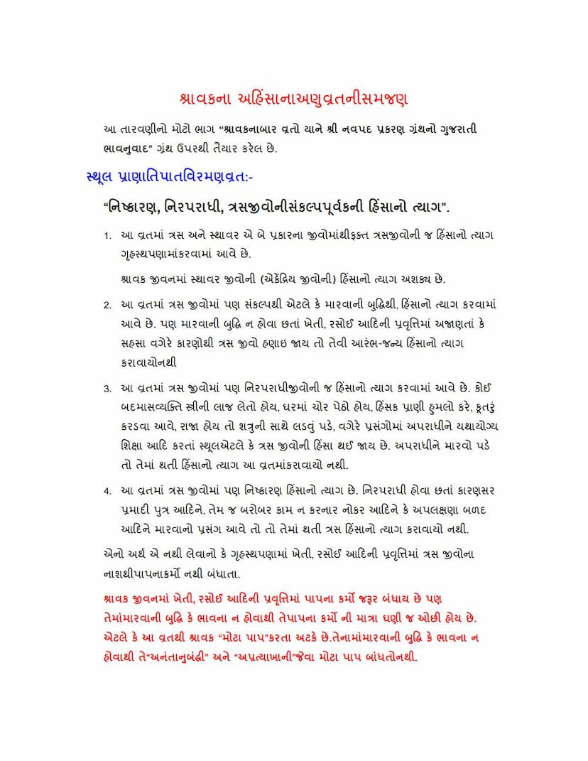 First page of Snatra Puja Introduction