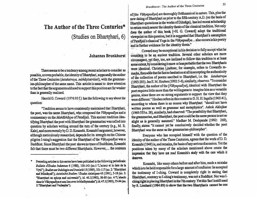 First page of Author Of Three Centuries