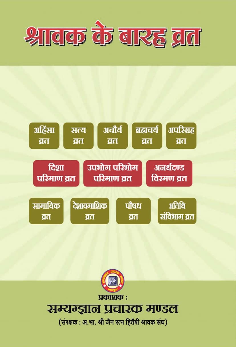 First page of Shravak Ke Barah Vrat