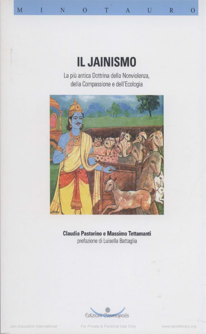 First page of Il Jainismo