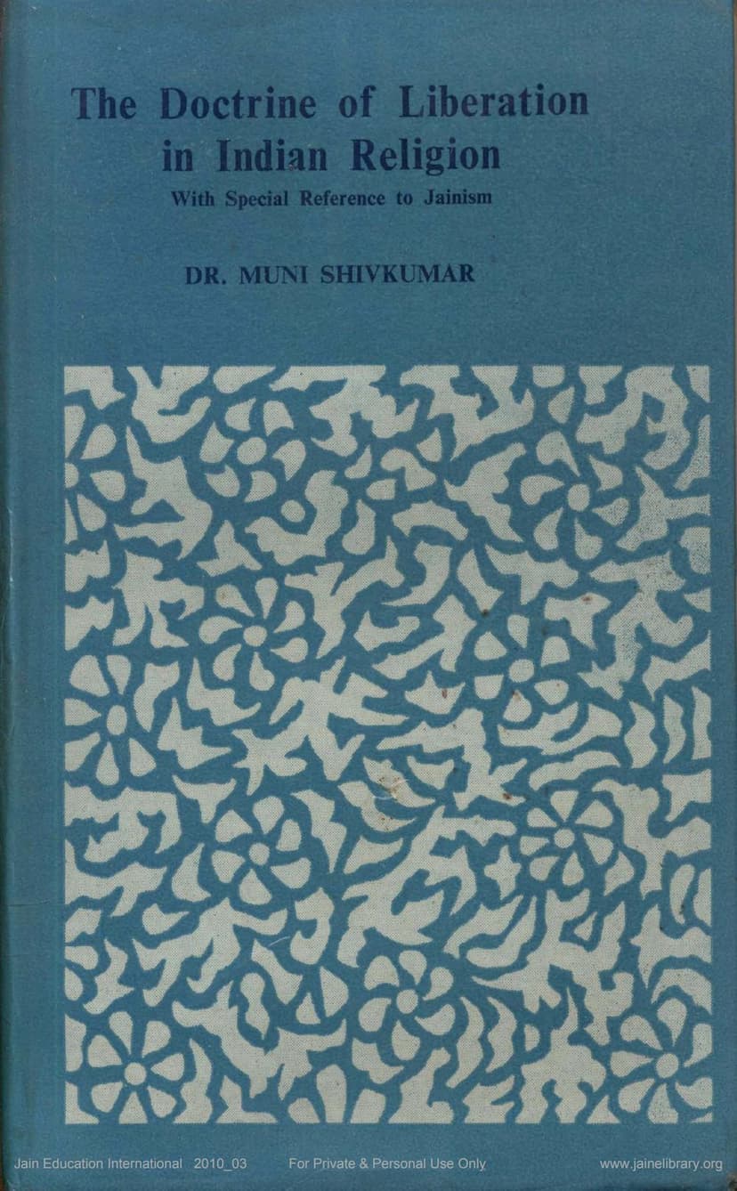 First page of Doctrine Of Liberation In Indian Religion